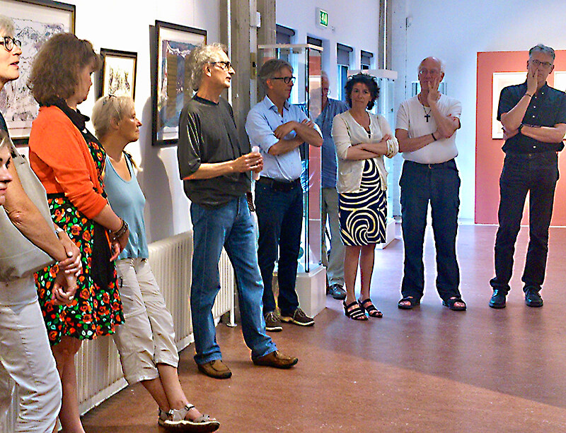 Kunstenaarsgesprek in Galerie De Ploegh